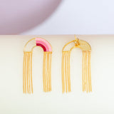 Photoframes & jewellery boxes Somewhere Over The Rainbow Gold Plated Earrings