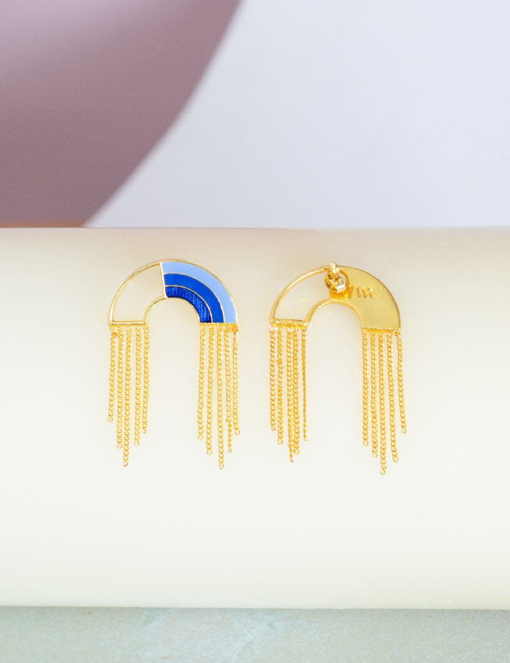Photoframes & jewellery boxes Somewhere Over The Rainbow Gold Plated Earrings