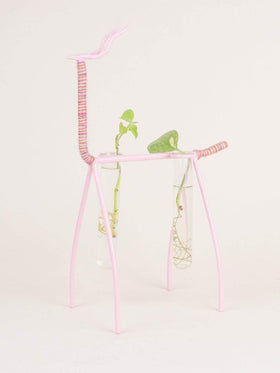 Pink Hello Deery- Test Tube Plant Holder Small