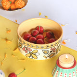 Pink Horizon Handpainted Bowl