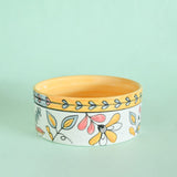 Pink Horizon Handpainted Bowl