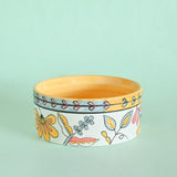 Pink Horizon Handpainted Bowl