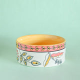 Pink Horizon Handpainted Bowl