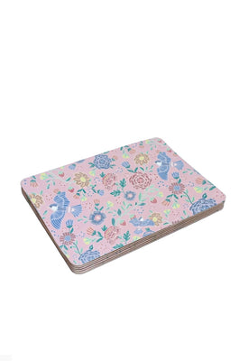 Pink Midsummer Dream Placemats - Set of 6