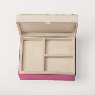 Pink Peonies Jewellery Box