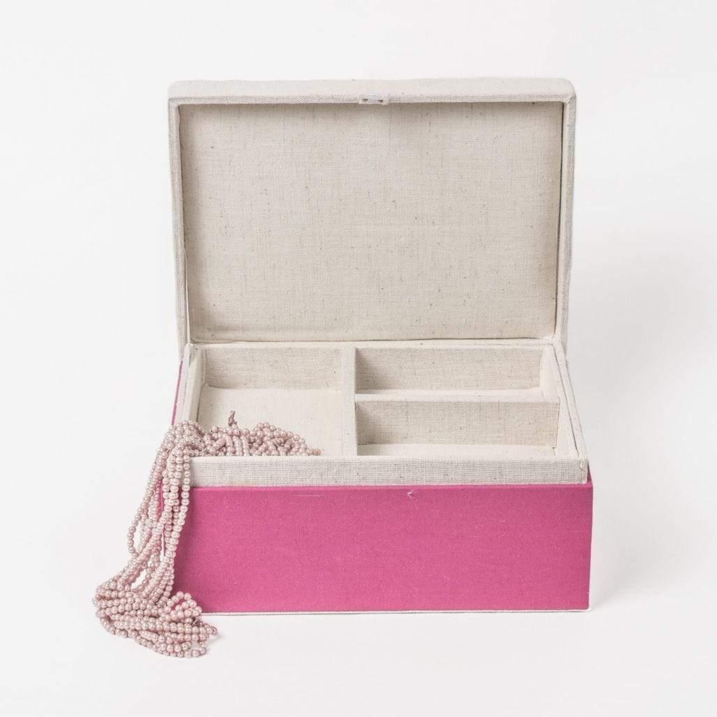 Pink Peonies Jewellery Box