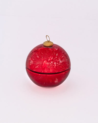 Pixie Ornament Soy Wax Glass Candle with Lid