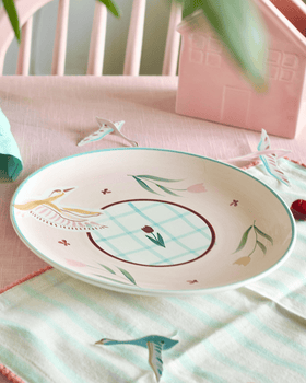 Plate Skylark Handpainted Ceramic Round Plate 25cm