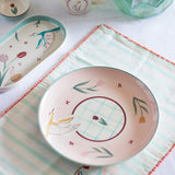 Plate Skylark Handpainted Ceramic Round Plate 25cm