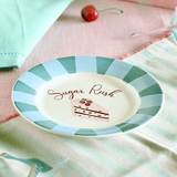Plate Sugar Rush Handpainted Ceramic Dessert Plate 16.5 Cm