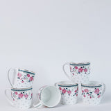 Plates & Cups Portrait of a Rose Chai Mugs & Snacks Plates | The Wishing Chair