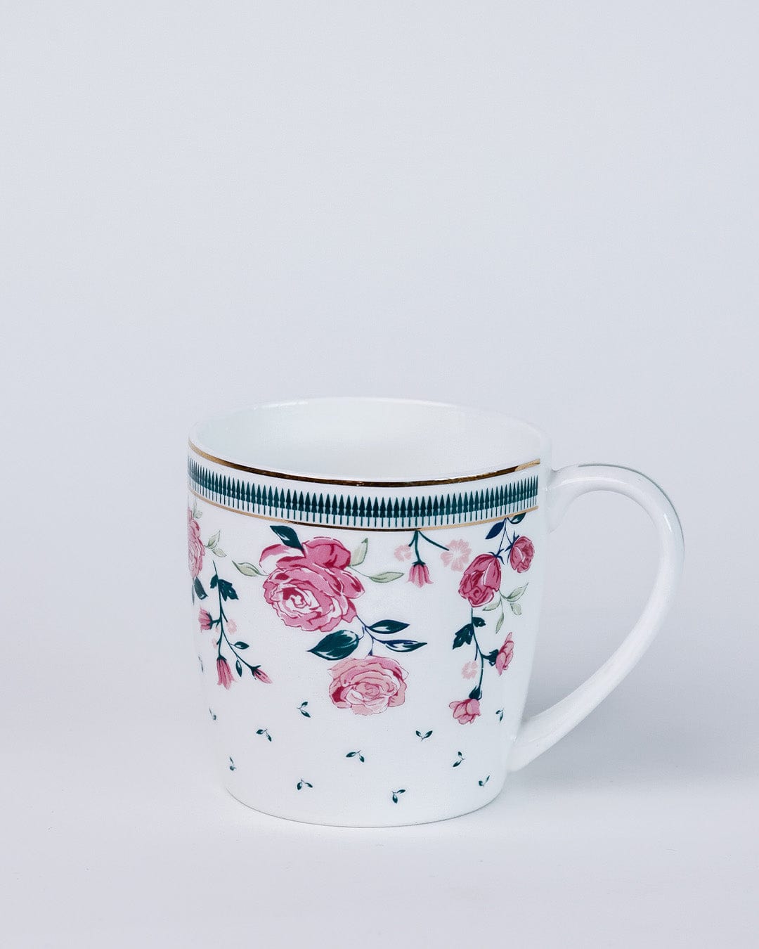 Plates & Cups Portrait of a Rose Chai Mugs & Snacks Plates | The Wishing Chair