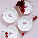 Plates & Cups Portrait of a Rose Chai Mugs & Snacks Plates | The Wishing Chair