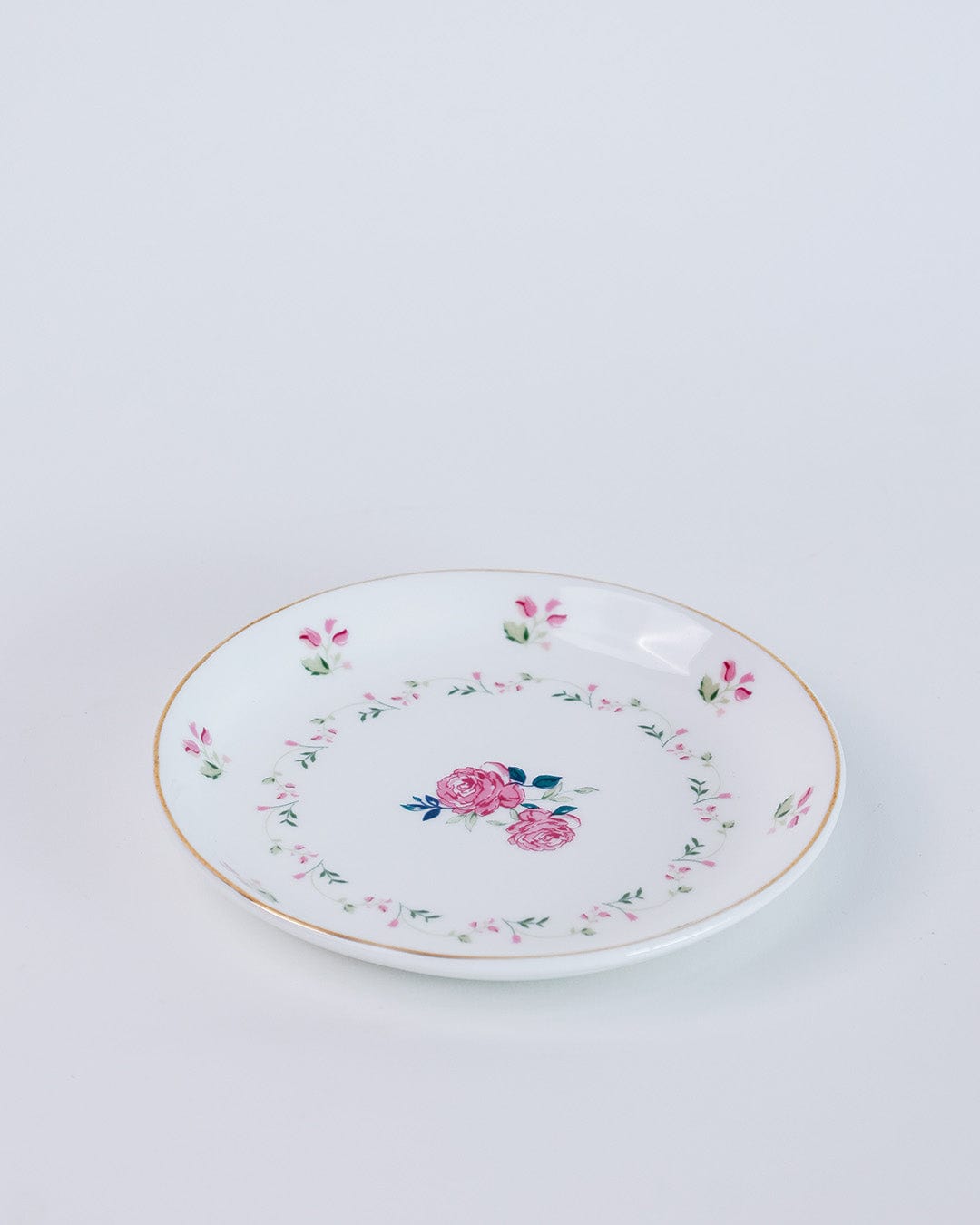 Plates & Cups Portrait of a Rose Chai Mugs & Snacks Plates | The Wishing Chair
