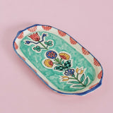 Oasis Handpainted Oval Platter