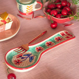Poppies & Play Handpainted Spoon Rest