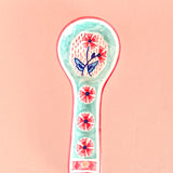 Poppies & Play Handpainted Spoon Rest