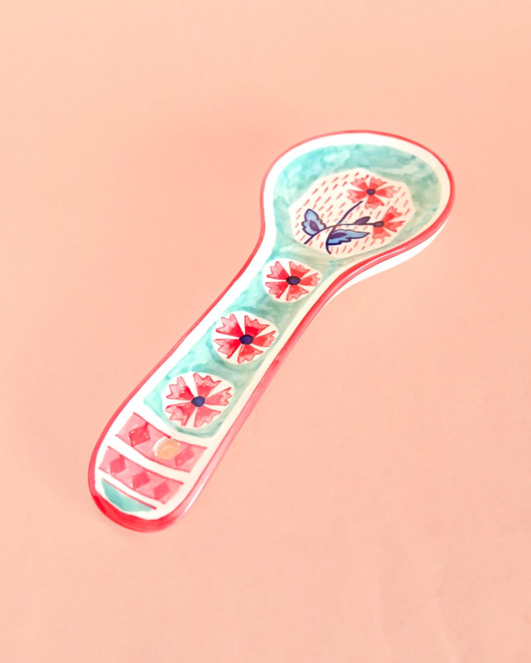 Poppies & Play Handpainted Spoon Rest