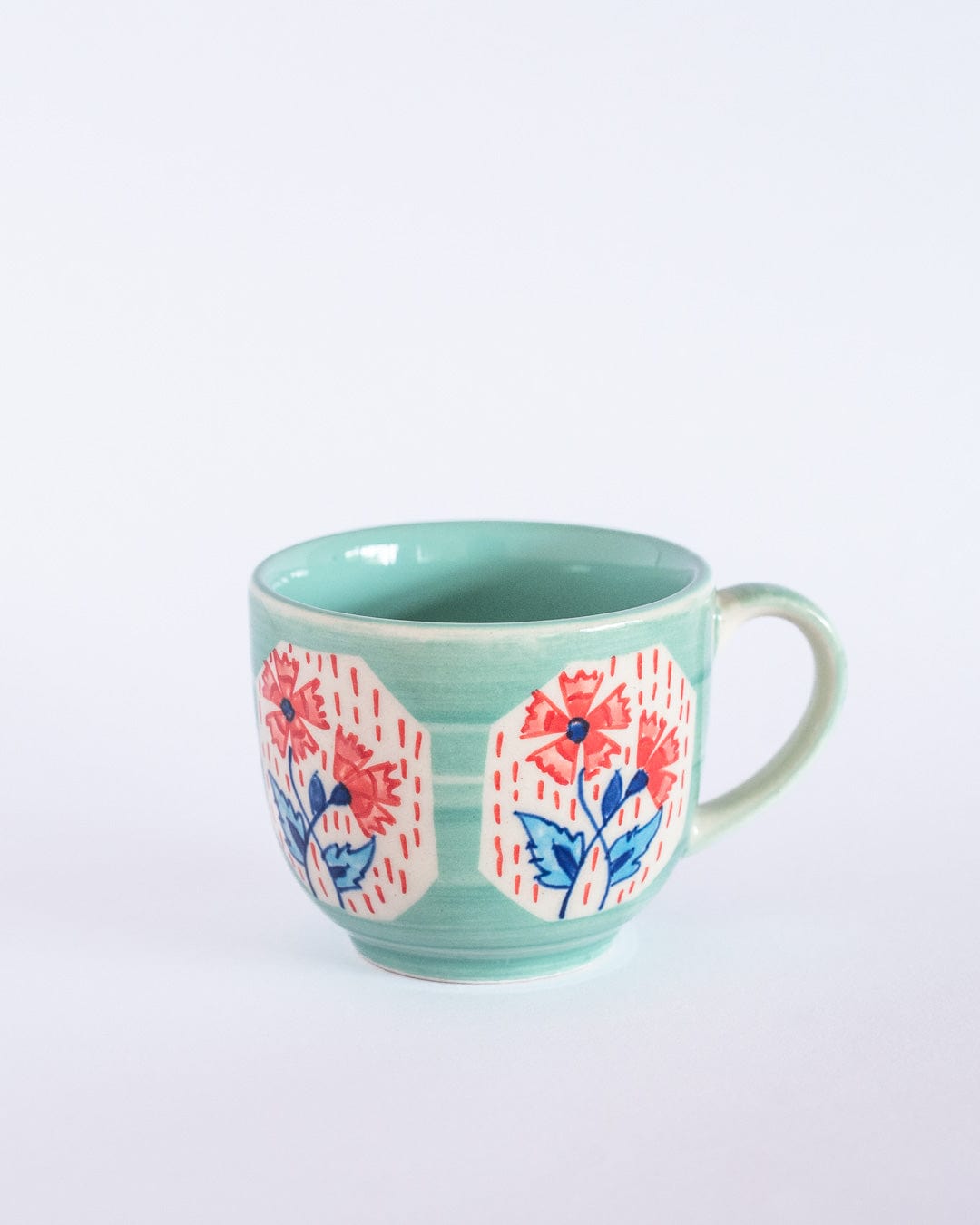 Poppies & Play Teacup and Saucer - Set of 2
