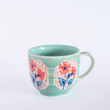 Poppies & Play Teacup and Saucer - Set of 2