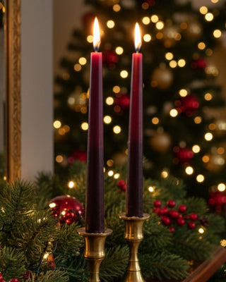 Tapered Vanilla Candles - Set of 4