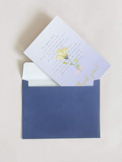 Pressed Flowers Greeting Card