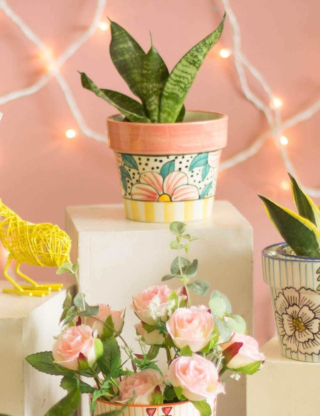 Pyramid Flowers Planter