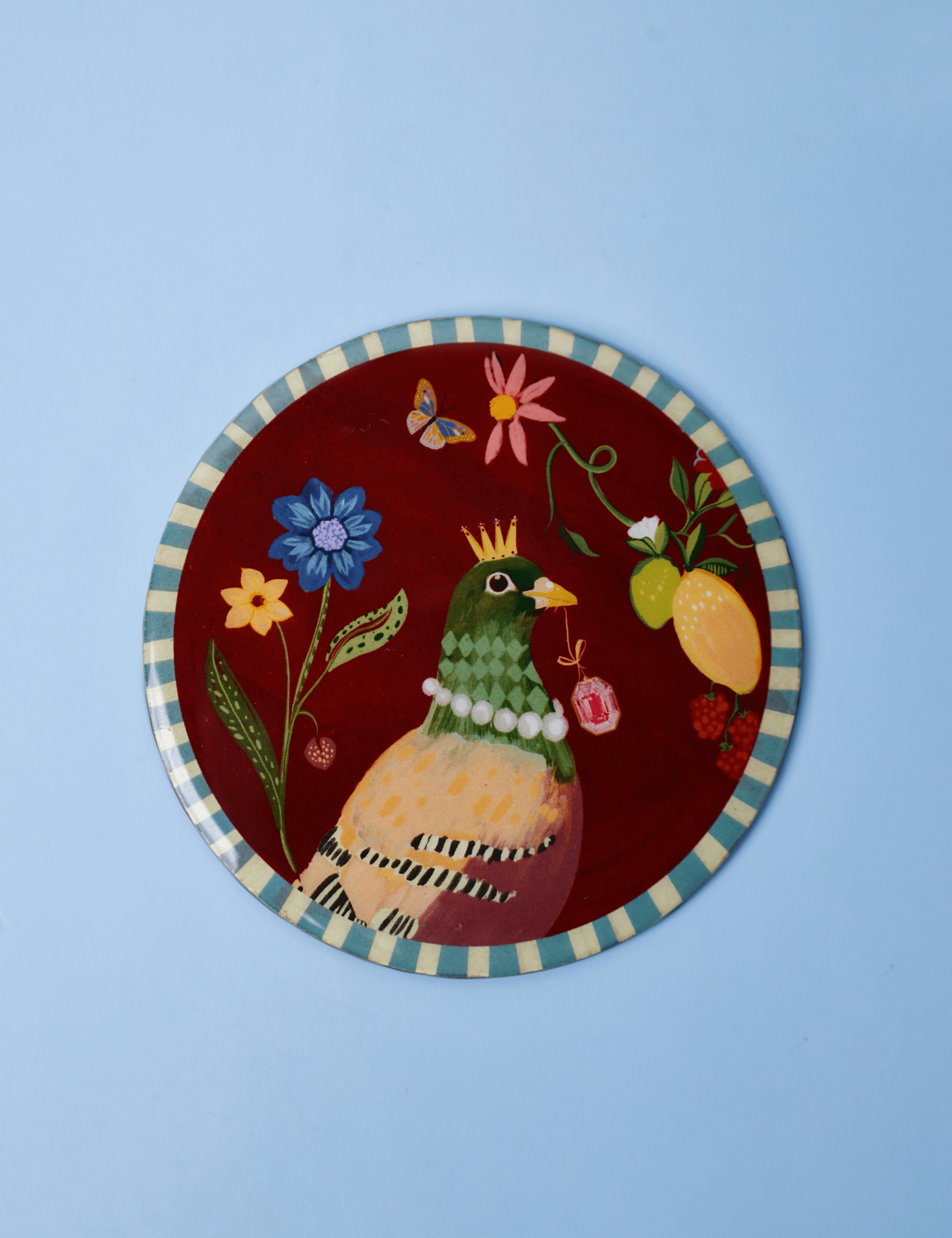 Quirky Crew Metallic Coasters - Set of 4 | The Wishing Chair