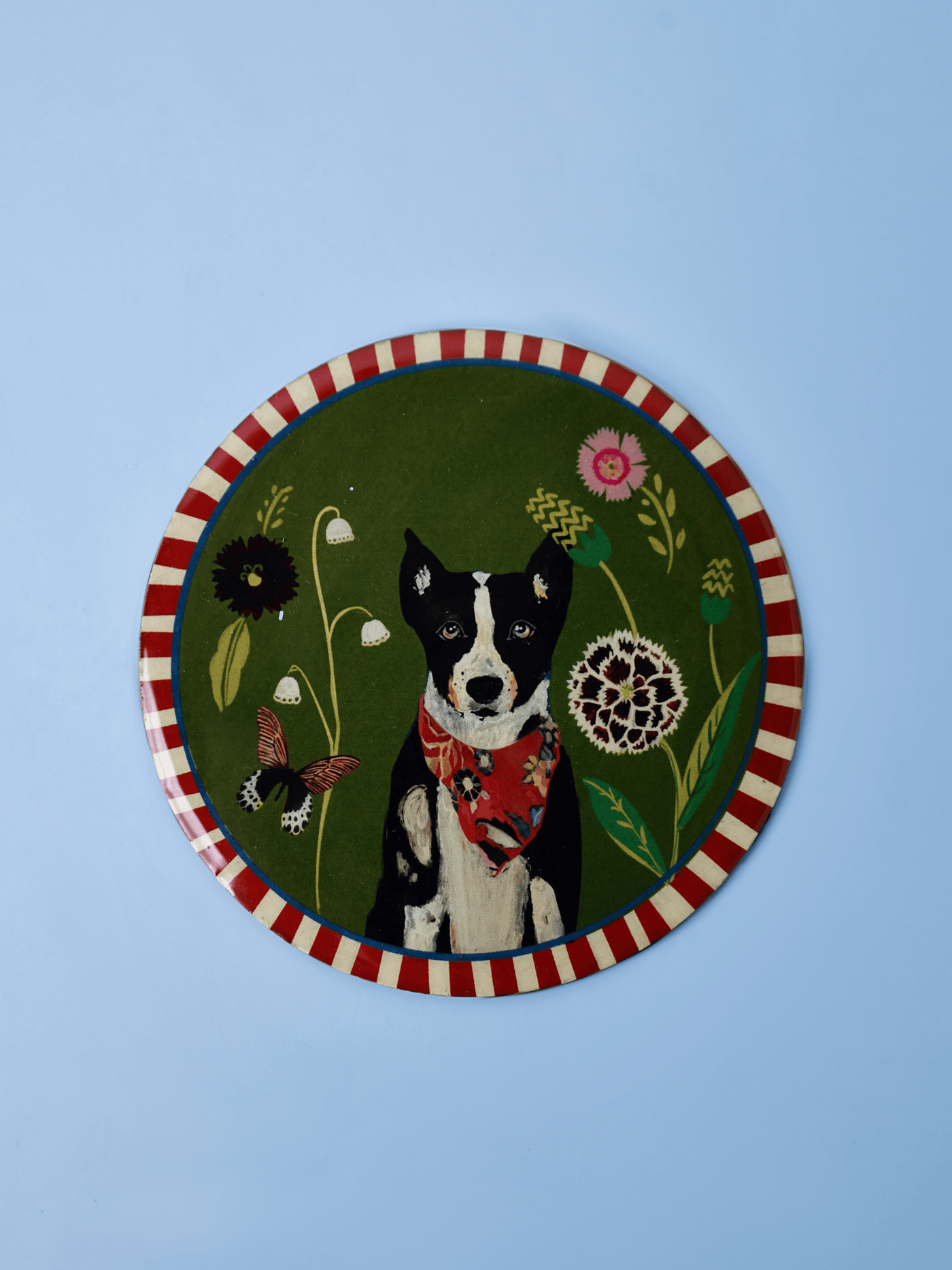 Quirky Crew Metallic Coasters - Set of 4