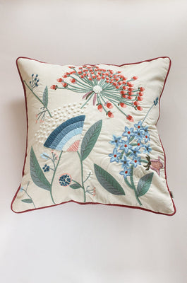 Raha Embroidered Cushion Cover