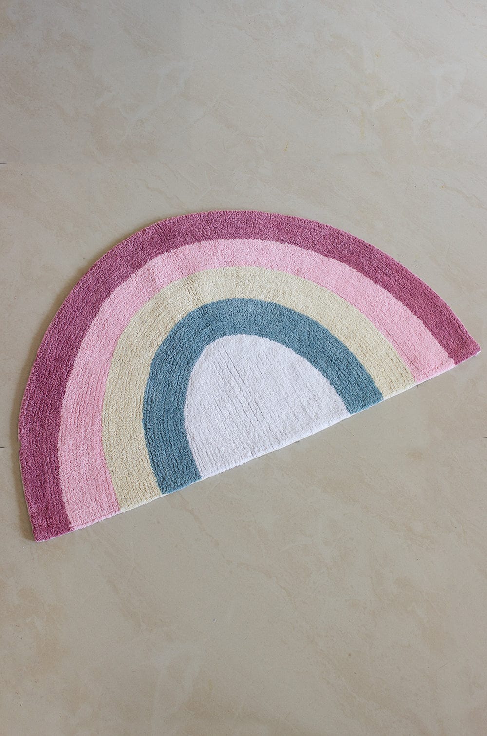 Rainbow Cotton Bathmat