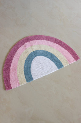 Rainbow Cotton Bathmat