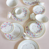 Raindrops And Roses Dinner Set