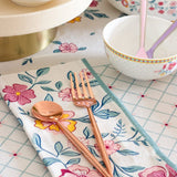 Raindrops And Roses Napkin- Set Of 6