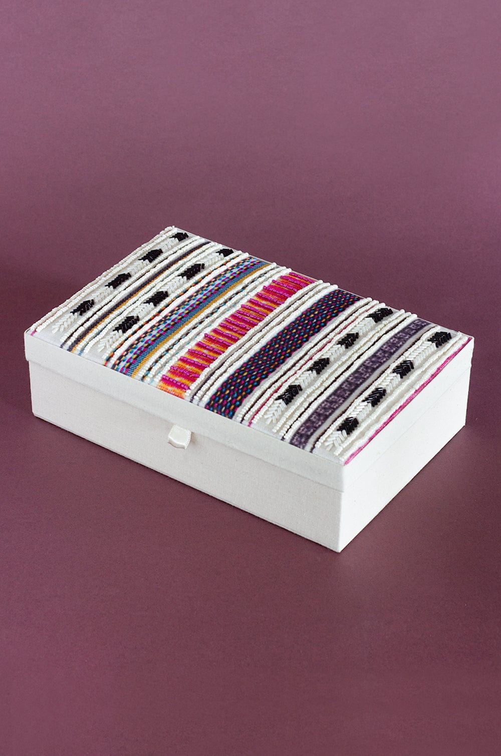 Rays Beaded Jewellery Box