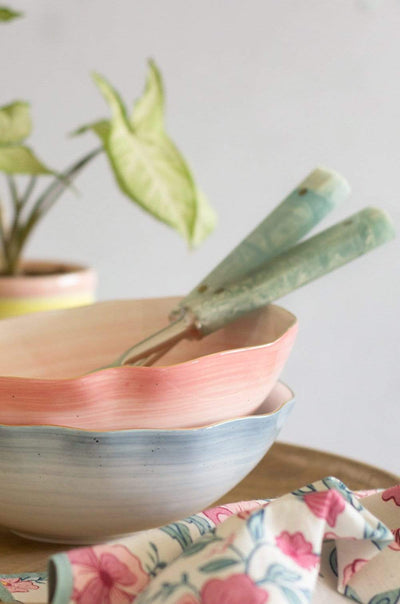 Resin Salad Server - Set Of 2