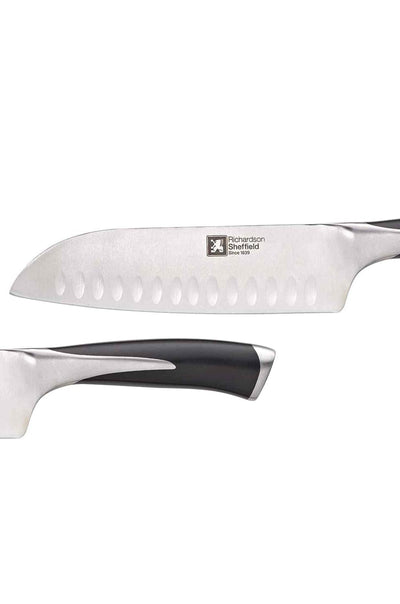 Richardson Sheffield Kyu Stainless Steel Santoku Knife - 17.5 cm