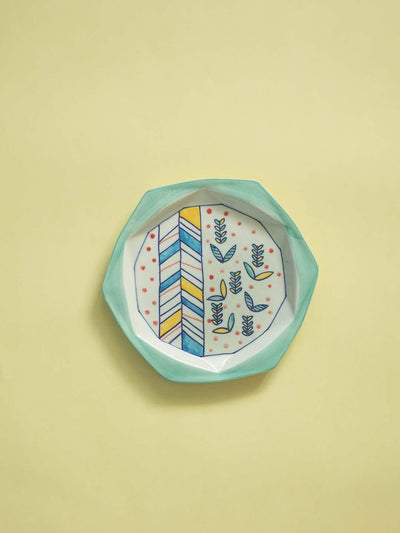Riley Hexagon Plates - Set Of 2