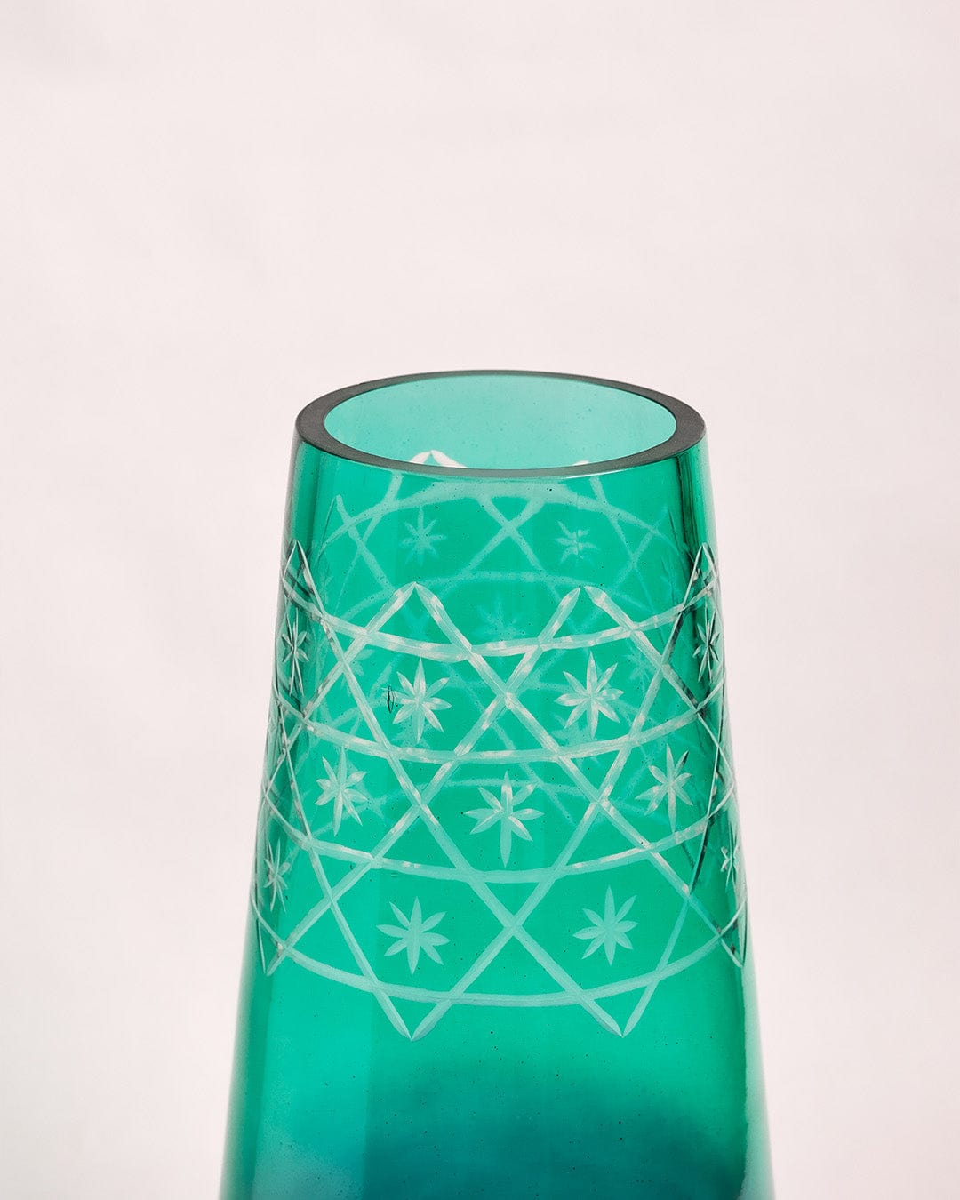 Riwa Etched Glass Vase