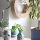Rosa Handpainted Ceramic Mini Vase