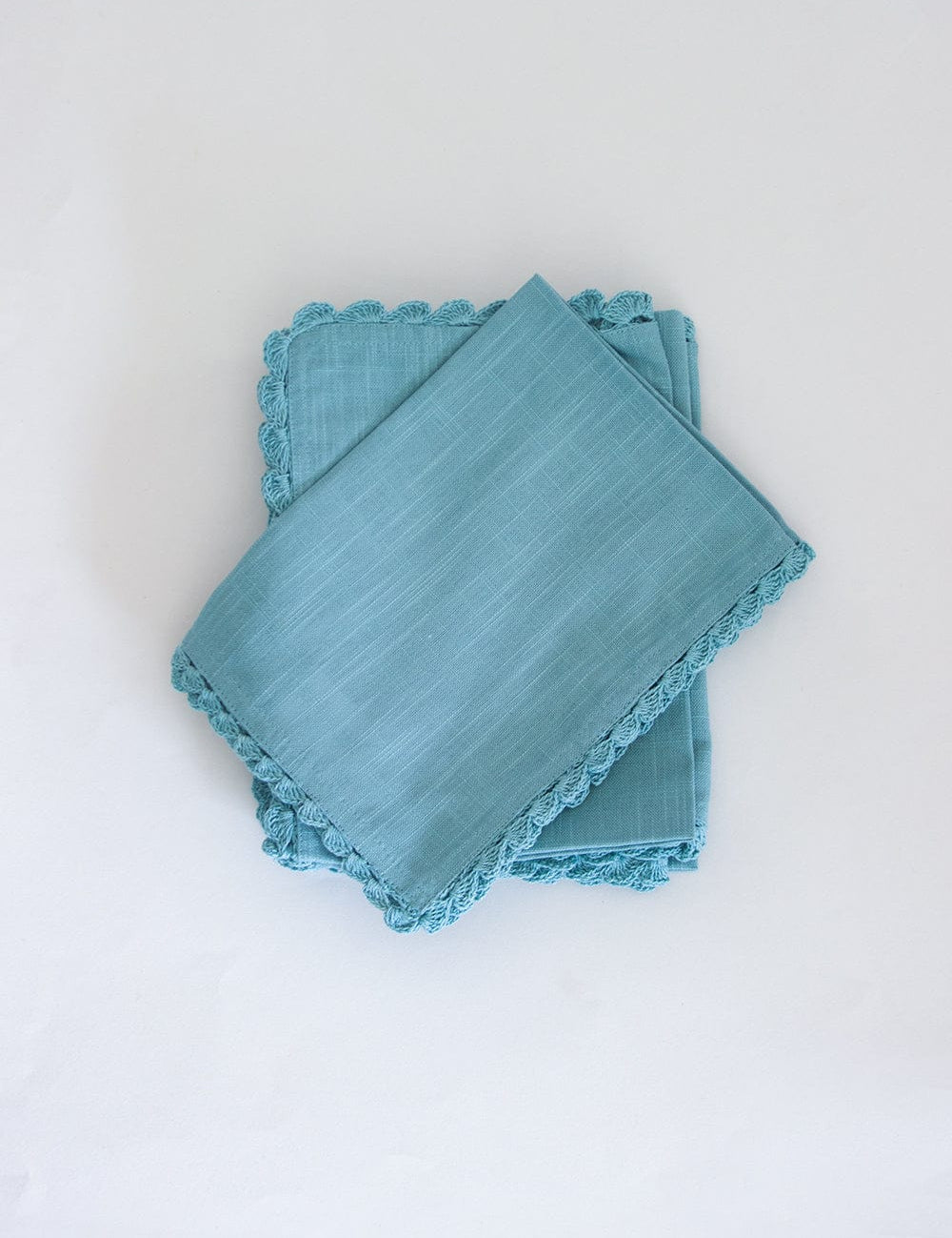 Rosemary Hand Crochet Placemats - Set of 6