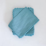 Rosemary Hand Crochet Placemats - Set of 6