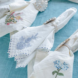 Roshanara Blue Napkins- Set of 6