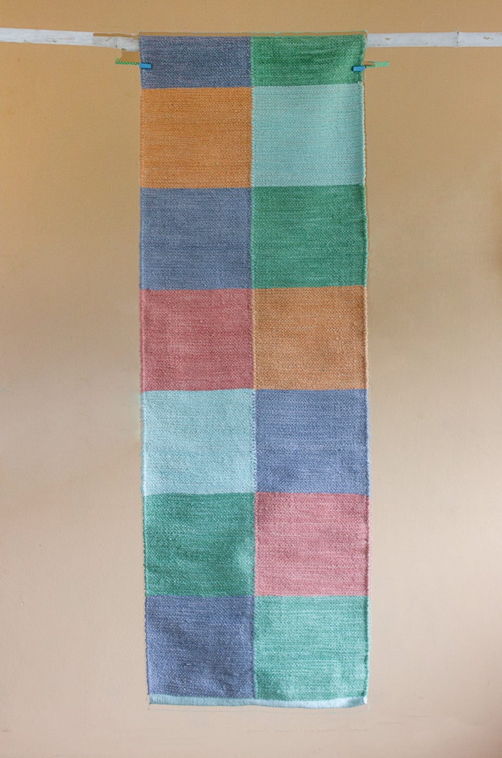 Rug Hopscotch Woven Chenille Bedside Rug