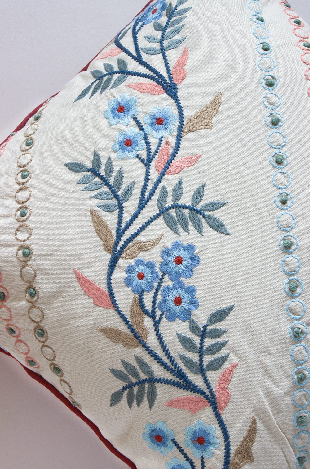 Sabira Embroidered Cushion Cover