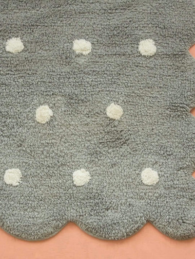 Scallop Polka Bath Mat