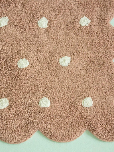 Scallop Polka Bath Mat