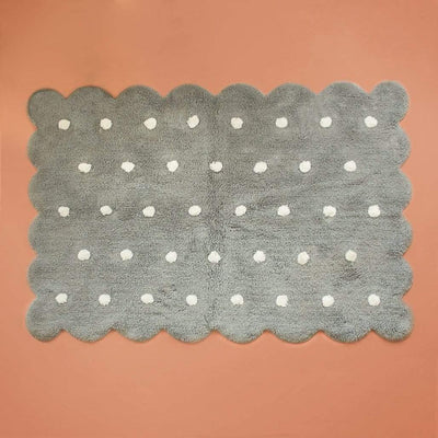 Scallop Polka Bath Mat