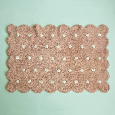 Scallop Polka Bath Mat