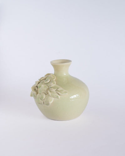 Serenity Handcrafted Flower Ceramic Vase